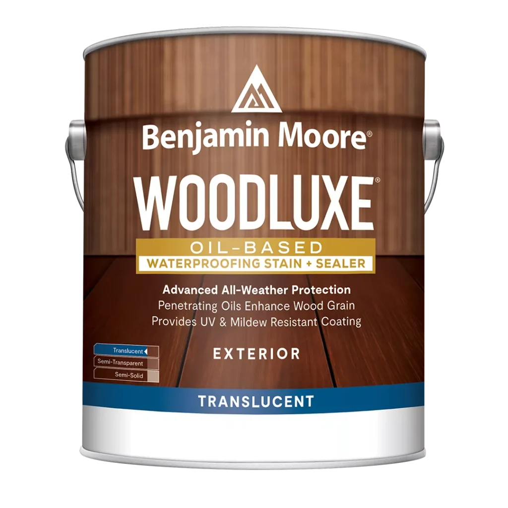 Woodluxe® Oil-Based Waterproofing Exterior Stain + Sealer - Translucent