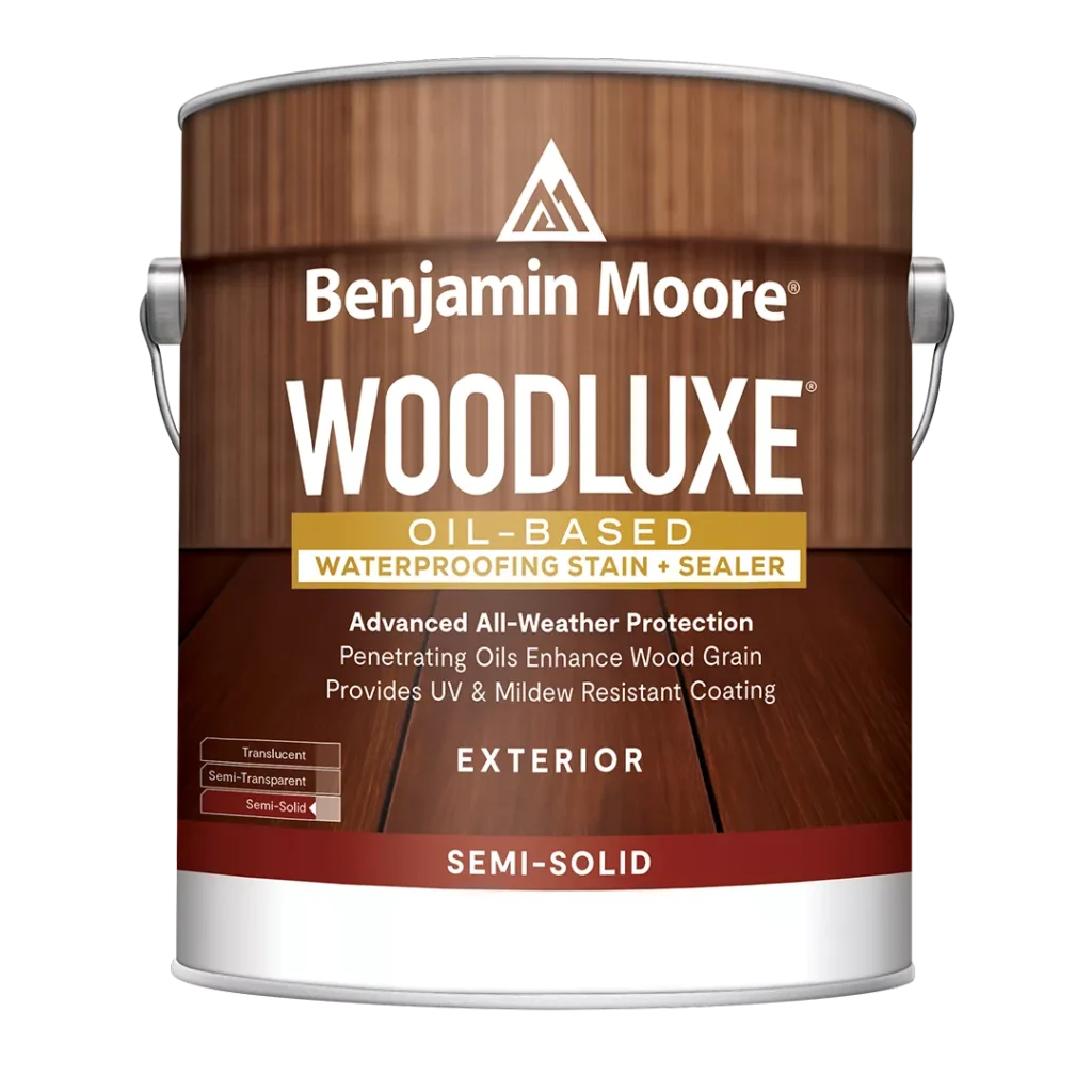 Woodluxe® Oil-Based Waterproofing Exterior Stain + Sealer - Semi-Solid