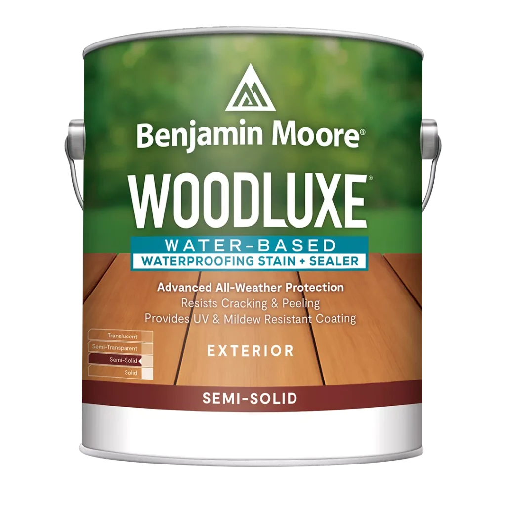 Woodluxe® Water-Based Waterproofing Exterior Stain + Sealer - Semi-Solid